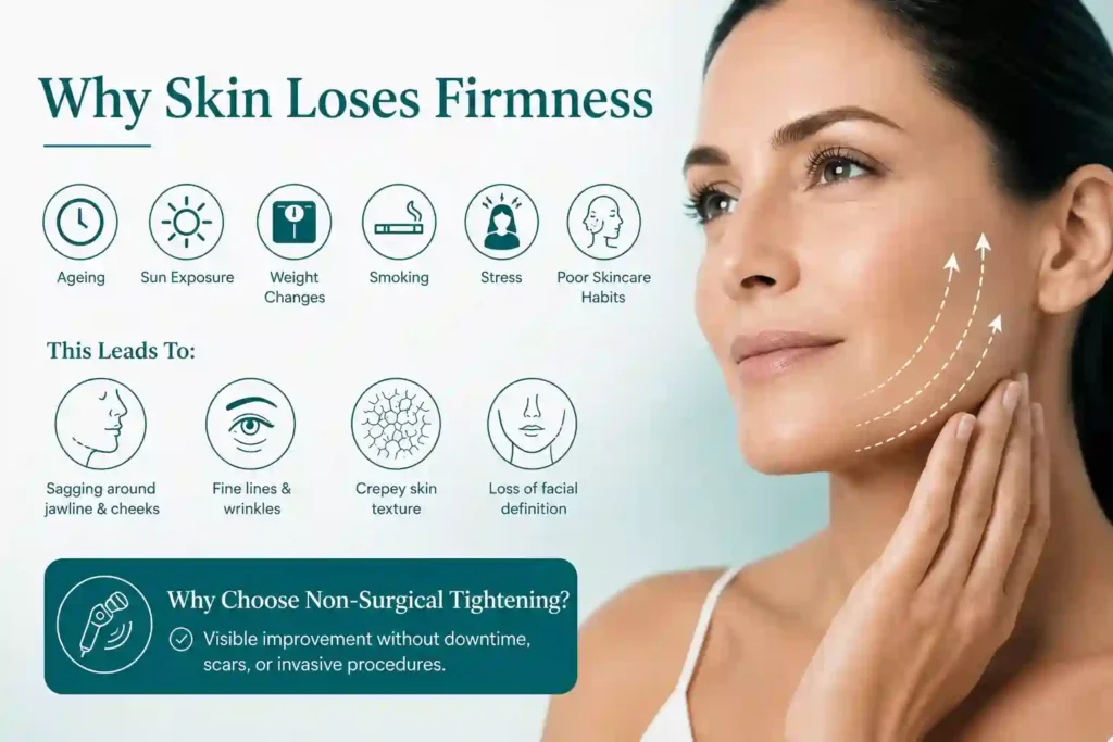 What Makes Skin Lose Firmness and Why Do People Seek Non-Surgical Tightening Northamptonshire?