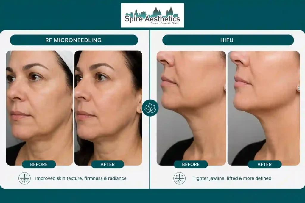 Can RF Microneedling and HIFU Be Combined Northamptonshire?