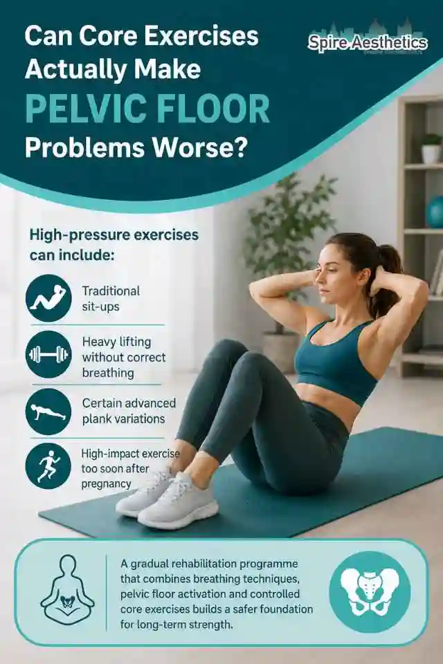 Can Strengthening Your Core Alone Actually Make Pelvic Floor Problems Worse Northamptonshire?